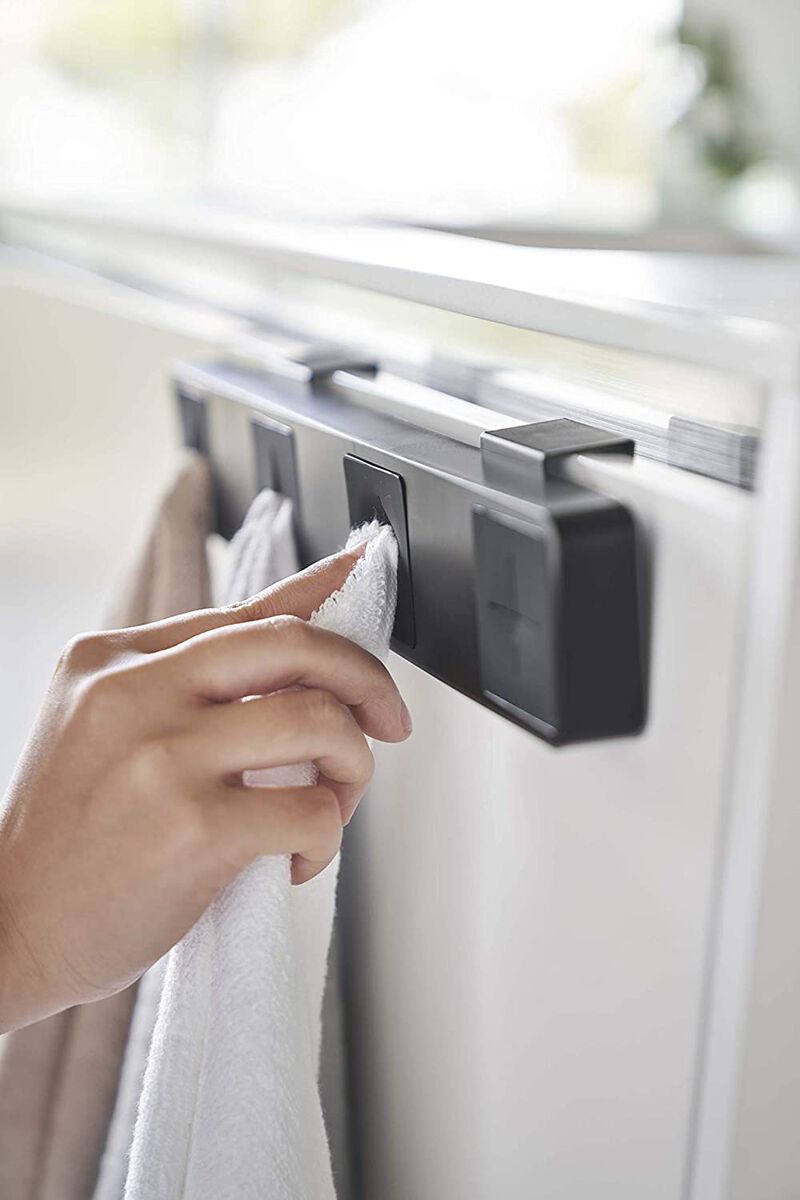 Push Dish Towel Holder