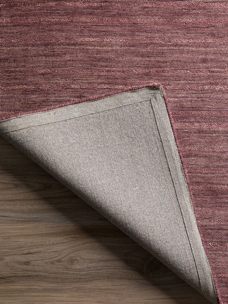 Rafia RF100 Plum 3'6" x 5'6" Rug
