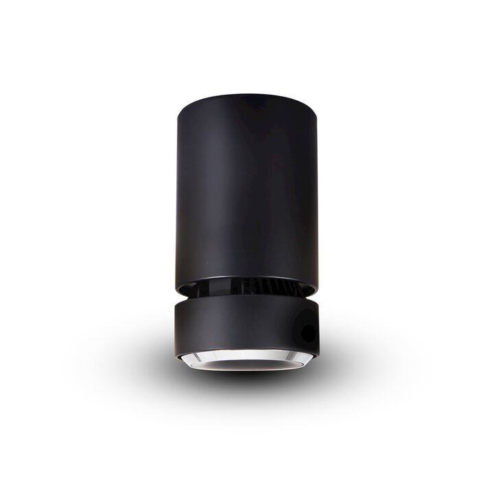 VONN Lighting LED Surface Mounted Adjustable Downlight, Stock Item Beam Angle 36, Black