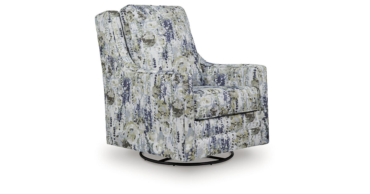 Dustinford Swivel Glider Accent Chair