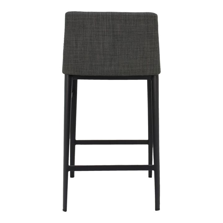 Moe's Home Collection BARON COUNTER STOOL CHARCOAL