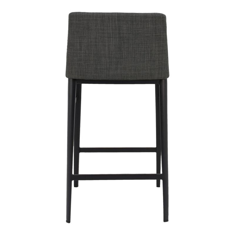 Moe's Home Collection BARON COUNTER STOOL CHARCOAL