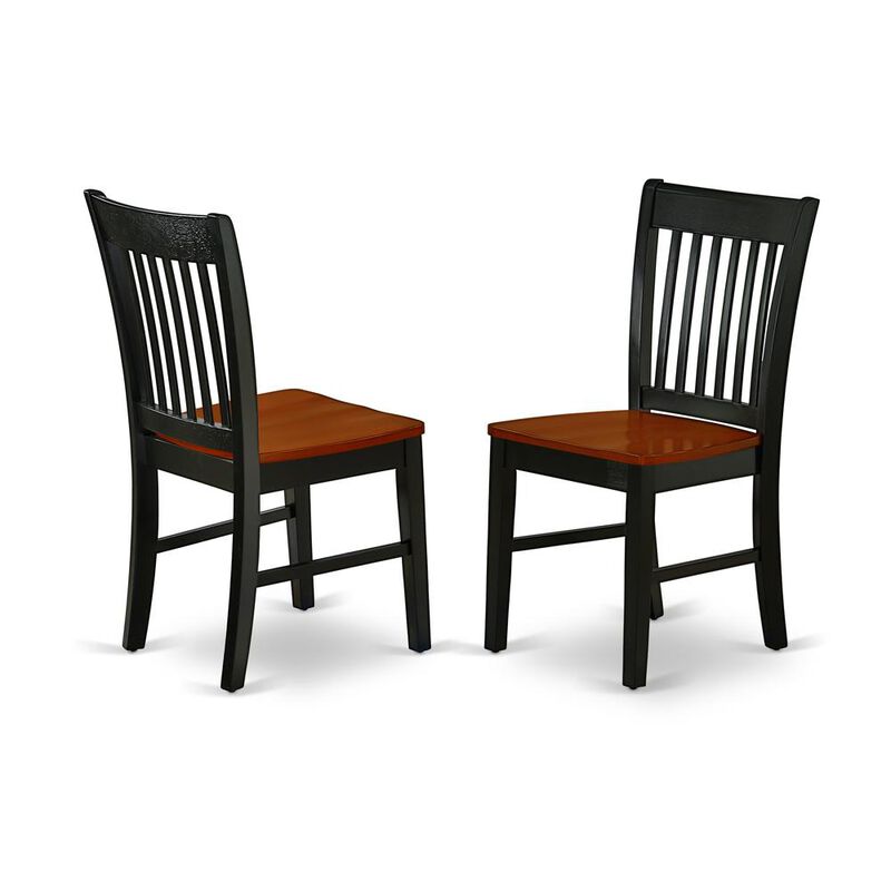 Dining Room Set Black & Cherry