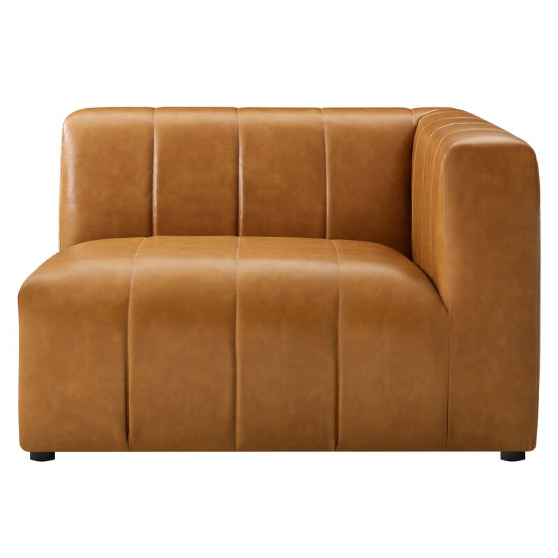 Bartlett Vegan Leather 3-Piece Sofa Brown EEI-4515-TAN