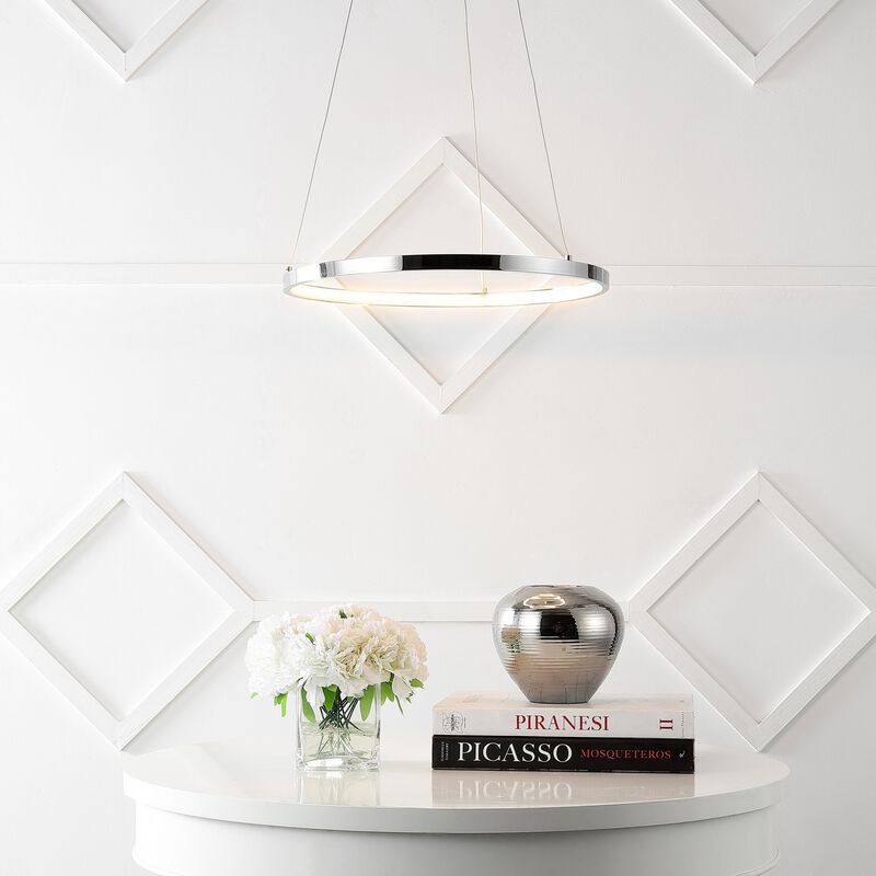 Brice Modern Contemporary Iron Integrated LED Pendant