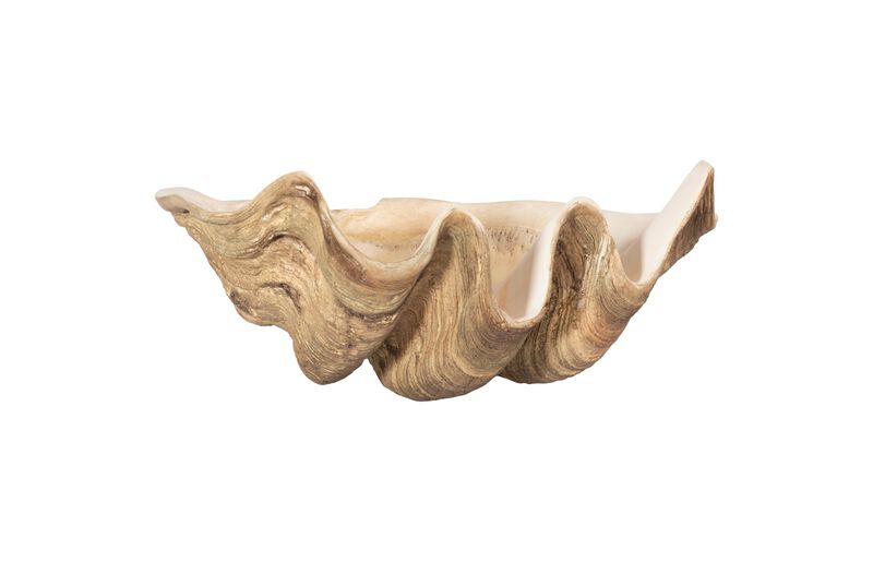 Cast Clam Large Shell Bowl