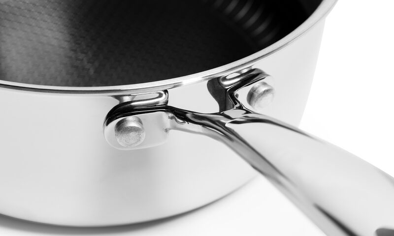Tri-ply Stainless Steel Diamond Nonstick 9 Piece Cookware Set