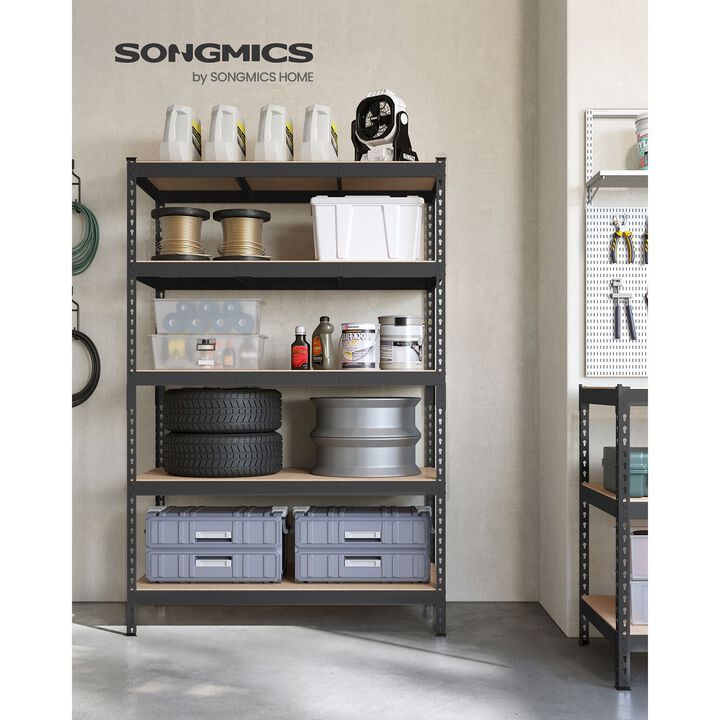 5-Tier Storage Shelves – Adjustable and Durable Rack for Home and Office Organization