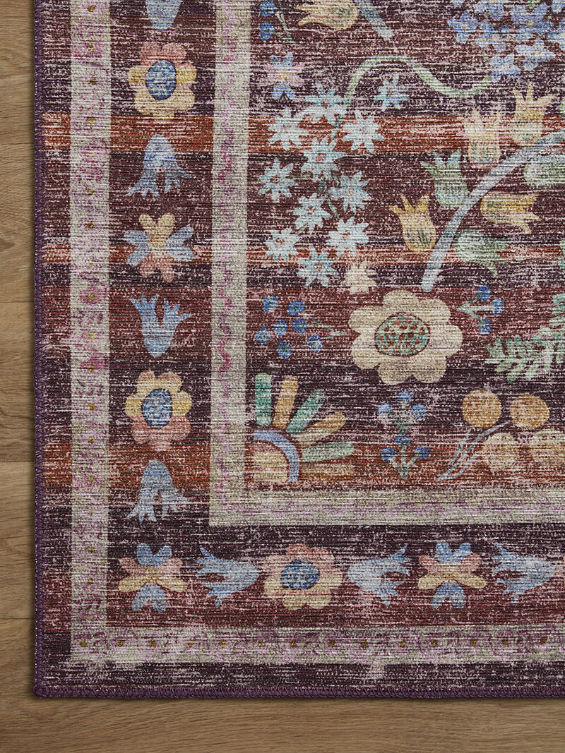 Maison MAO06 Red 7'6" x 9'6" Rug