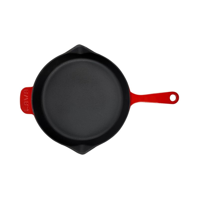 Cast Iron dia.11" h:2" Round Cast Iron Skillet