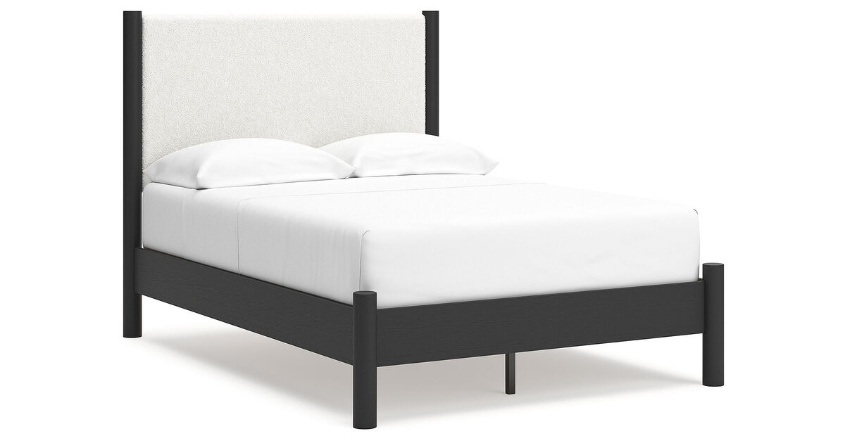 Cadmori Upholstered Panel Bed