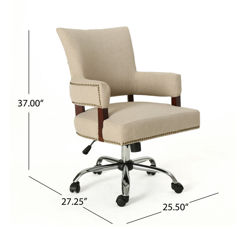 Elevate Your Mindset Traditional Office Chair with Modern Flair