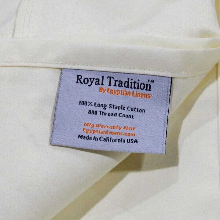 Egyptian Linens - Luxury & Heavyweight 800 Count Cotton Bed Sheets - Made in USA