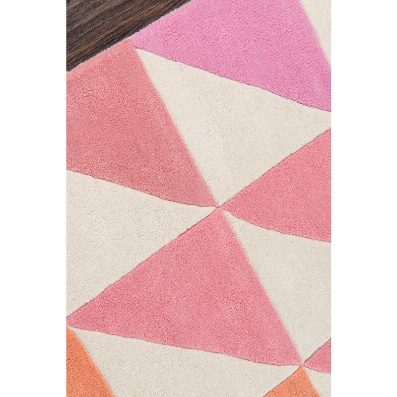 Novogratz Modern Runner Area Rug, Pink, 2'3 X 8' Runner