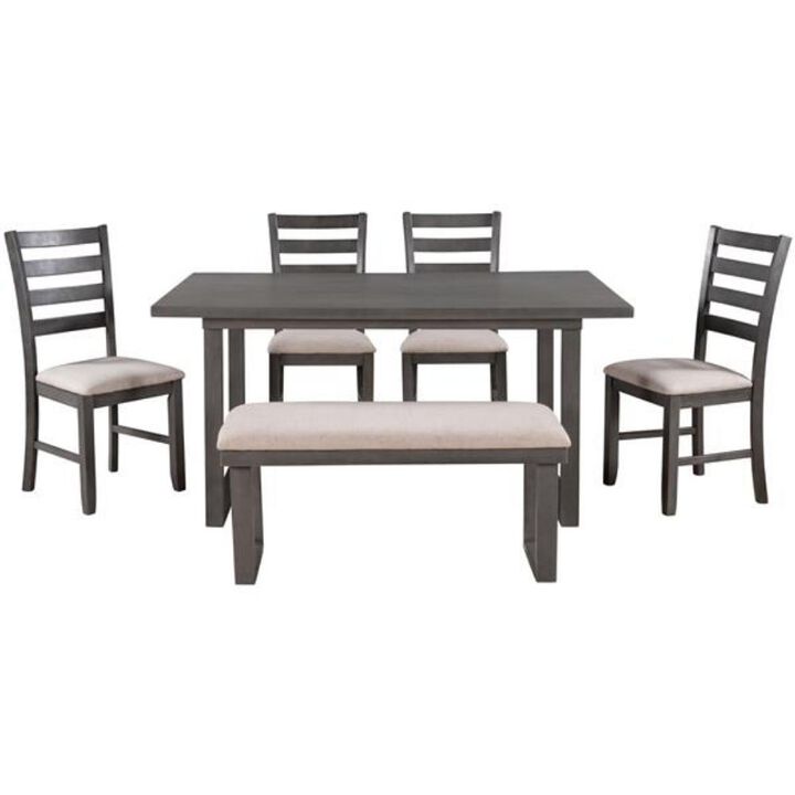 6-Piece Family Furniture Set Stylish & Functional Dining or Living Room Collection