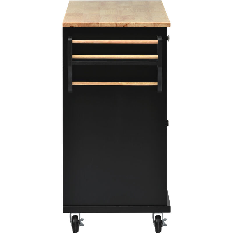 Merax Rolling Mobile Kitchen Island
