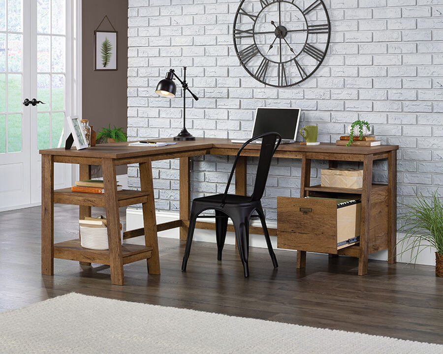 Trestle L-Desk