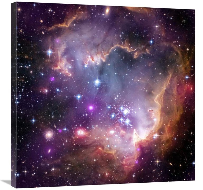 Under the Wing of the Small Magellanic Cloud-Canvas Art-30x30
