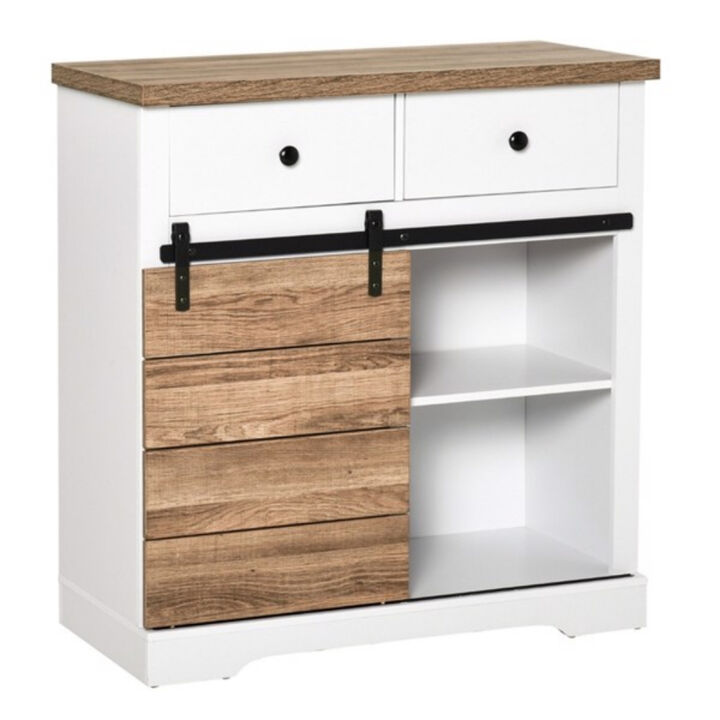 Multi-Purpose Sideboard Buffet Cabinet for Kitchen and Dining Room