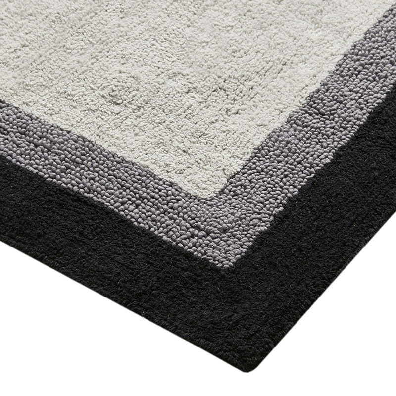 Gracie Mills Nixon Non Skid Cotton Tufted Bath Rug - 24x60"