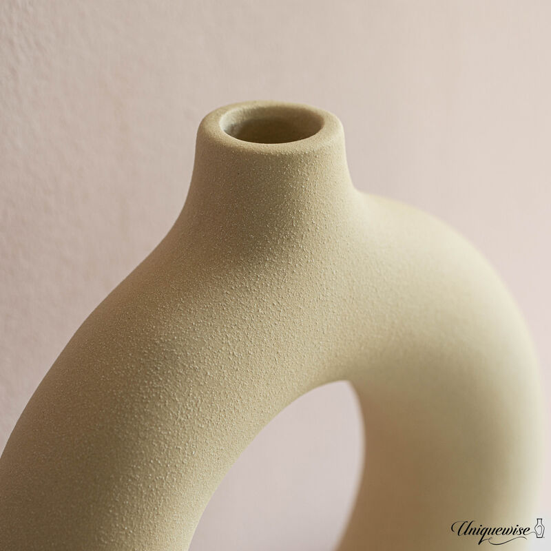 9-Inch Decorative Ceramic Table Vase