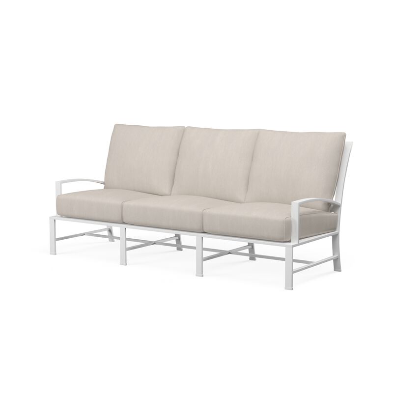 Bristol Sofa in Canvas Flax w/ Self Welt