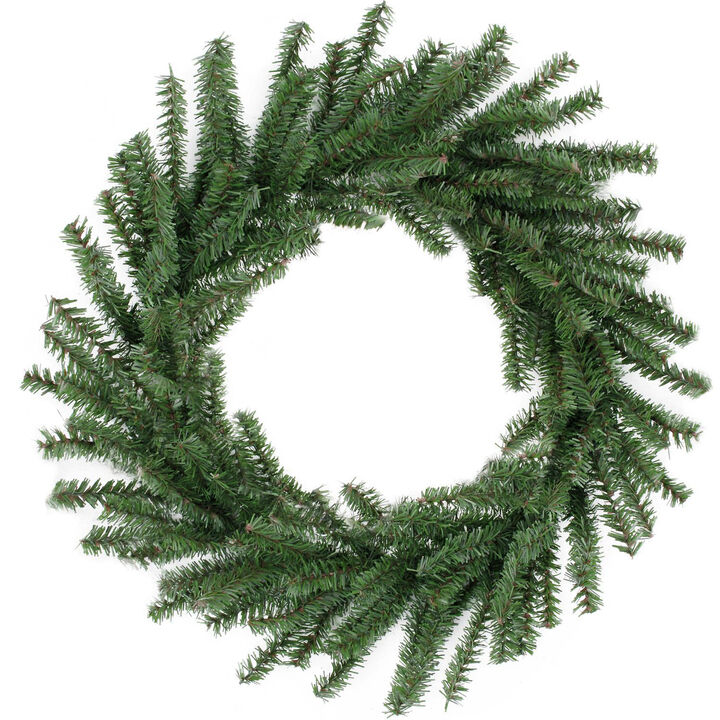 Mini Pine Artificial Christmas Wreath - 16-Inch  Unlit