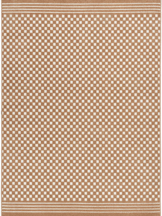 Care Free CAF02 Copper 3'11" x 5'11" Rug