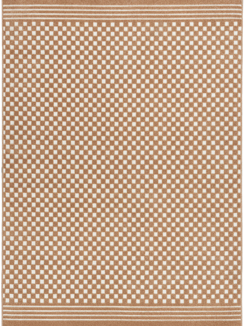 Care Free CAF02 Copper 3'11" x 5'11" Rug