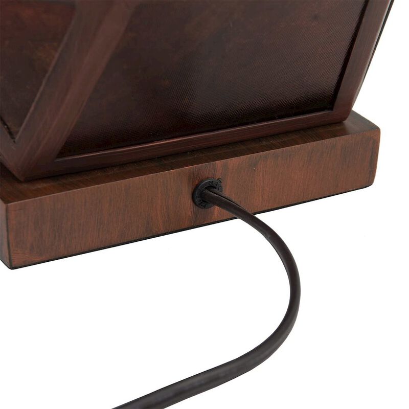 NOVA OF CALIFORNIA Artifact Natural Mica Table Lamp with Nightlight - 22