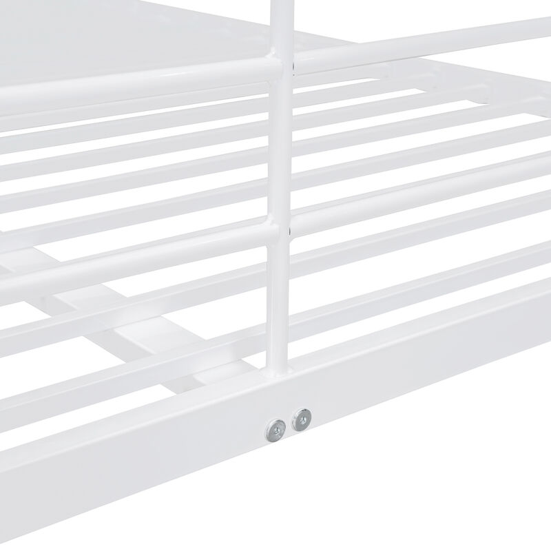 Merax Full XL Over Queen Metal Bunk Bed