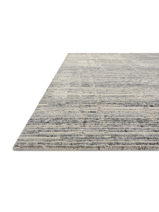 Raquel RAL03 Grey/Ivory 18" x 18" Sample Rug