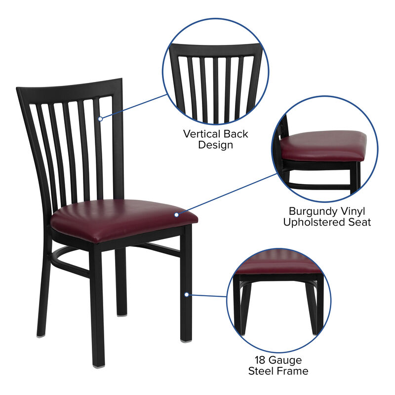 Metal Restaurant Chairs