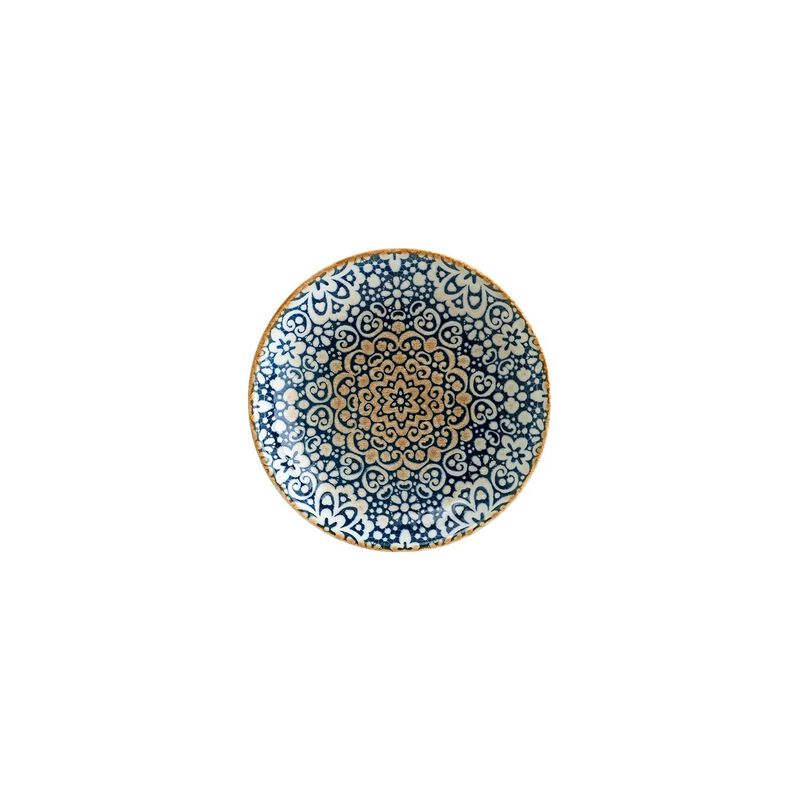 Alhambra dia.8" h:1.5" 17 oz. Round Decorated Porcelain Bowl (Set of 4)