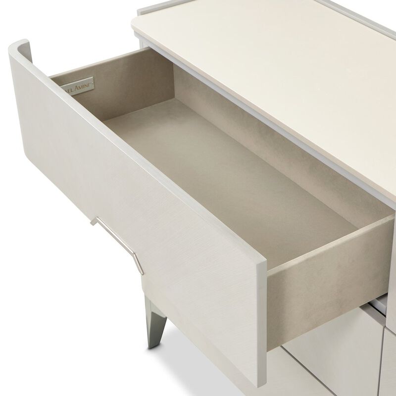 Michael Amini Penthouse Dresser - Ash Gray