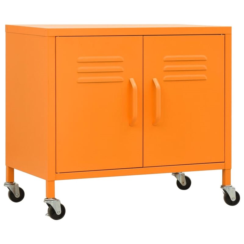 vidaXL Storage Cabinet 23.6"x13.8"x22" Steel