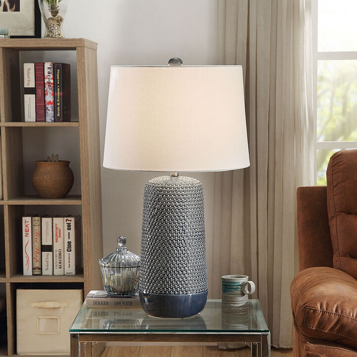 Patley Blue Table Lamp (Set of 2)