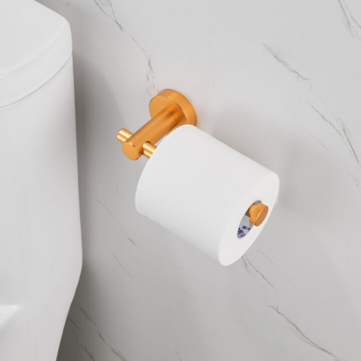 Wall-Mounted Toilet Paper Holder, Thick Space Aluminum