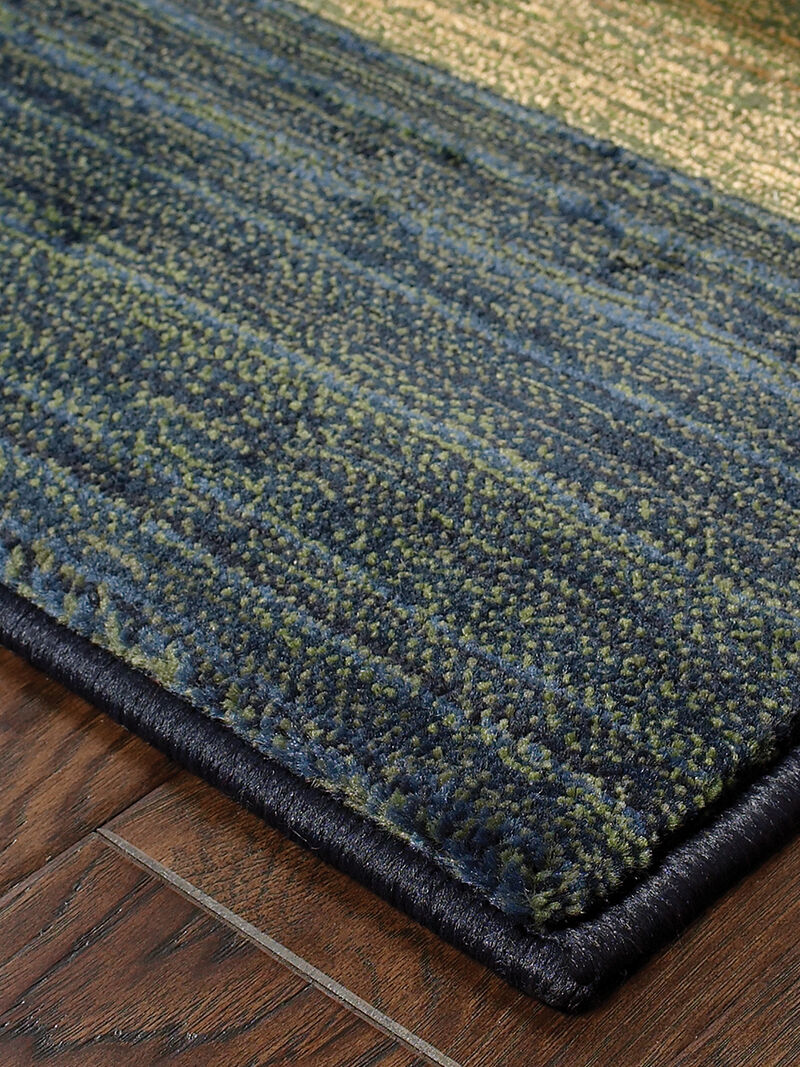 Kharma II 2' x 3' Blue Rug
