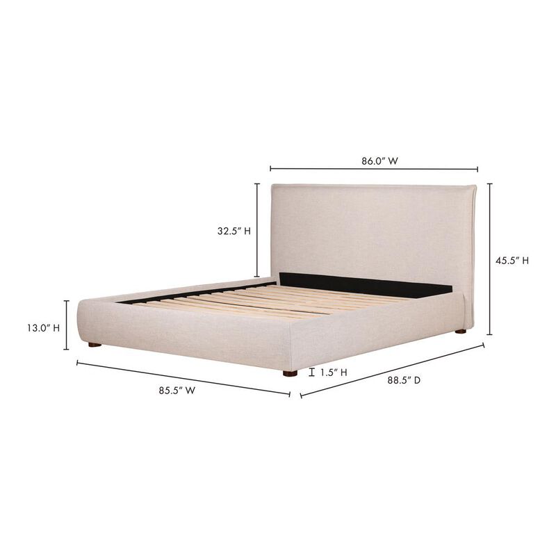 Moe's Home Collection Luzon King Bed