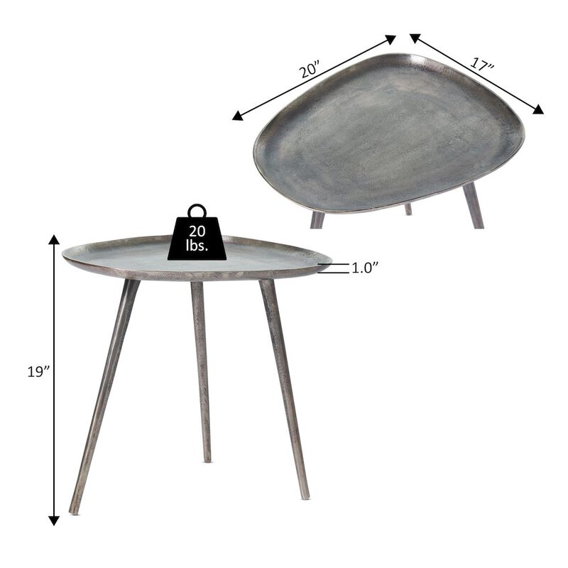 Convenience Concepts Bali Metal End Table