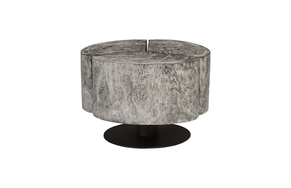 Clover 28" Coffee Table on Metal Base