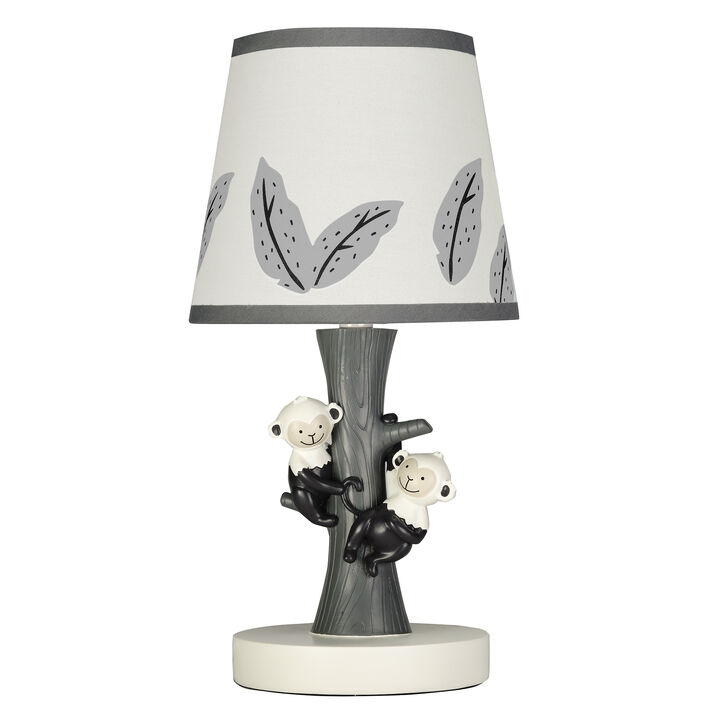 Lambs & Ivy Jungle Party Tree with Monkeys Lamp with Shade & Bulb