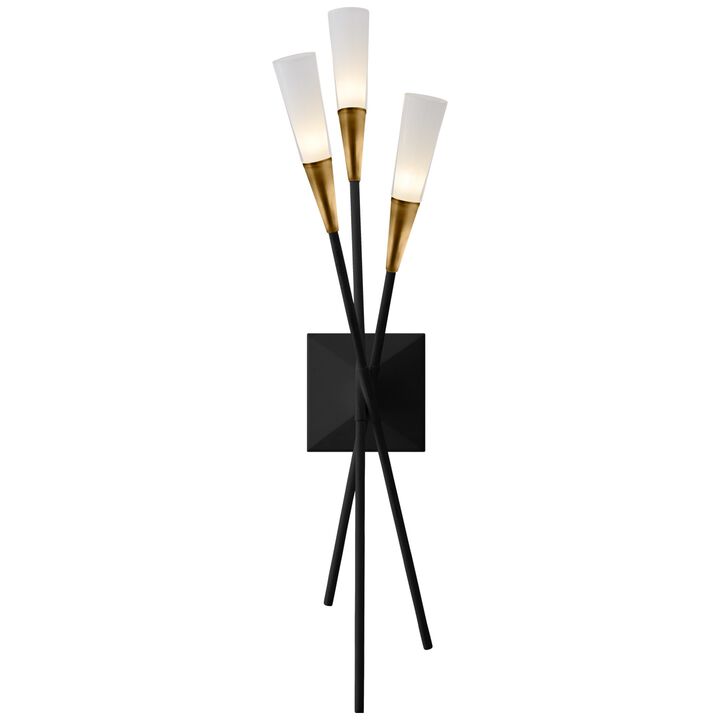 Stellar Triple Tail Sconce