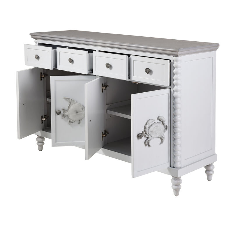 Montauk Blue Cabinet