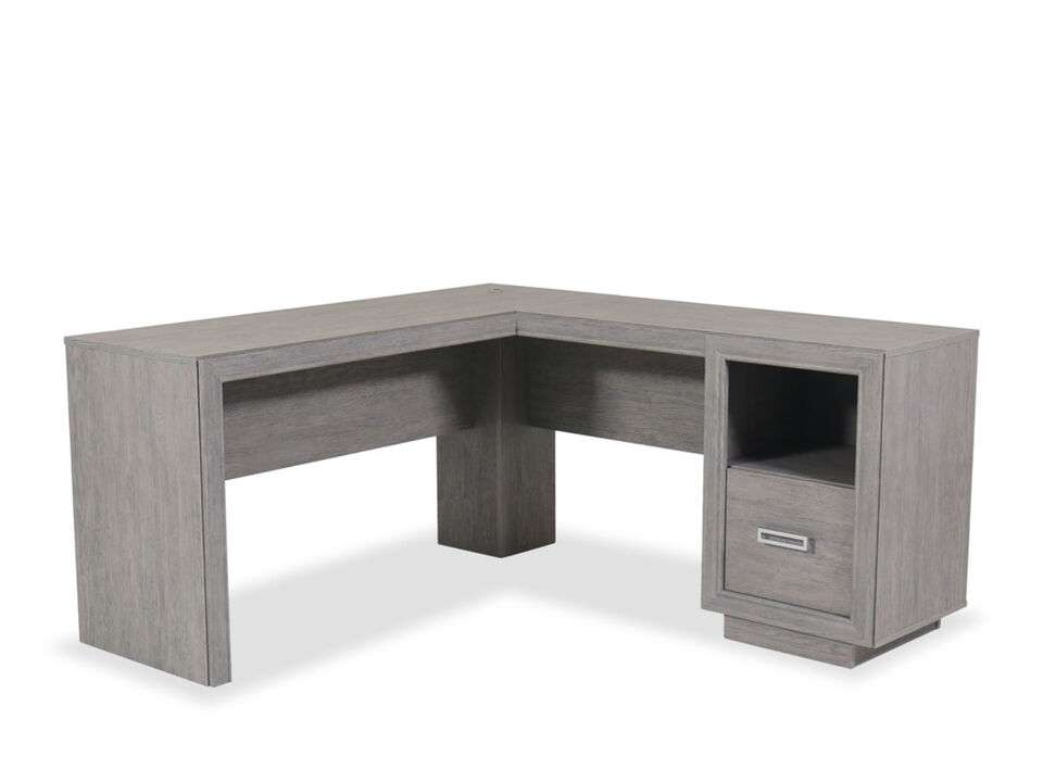 Hayes Garden L-Shaped Desk with File Drawer