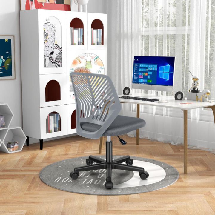 Hivvago Height-adjustable Ergonomic Kids Desk Chair with Universal Casters