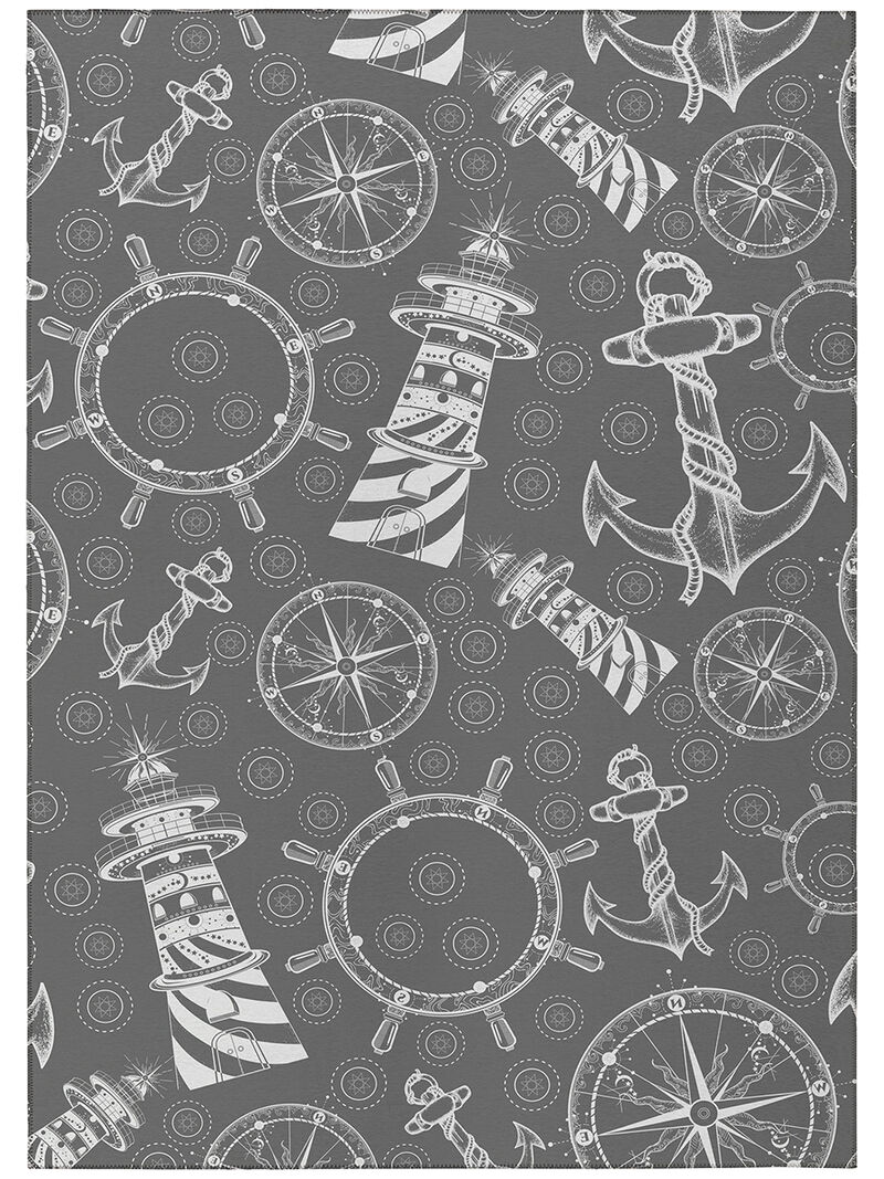 Harbor HA9 Grey 10' x 14' Rug