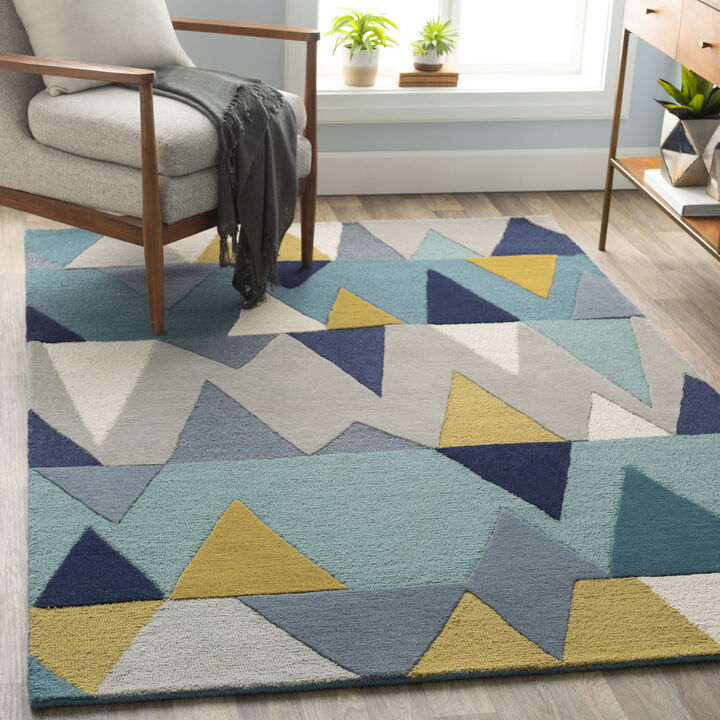 Kennedy KDY-3012 2' x 3' Blue Rug