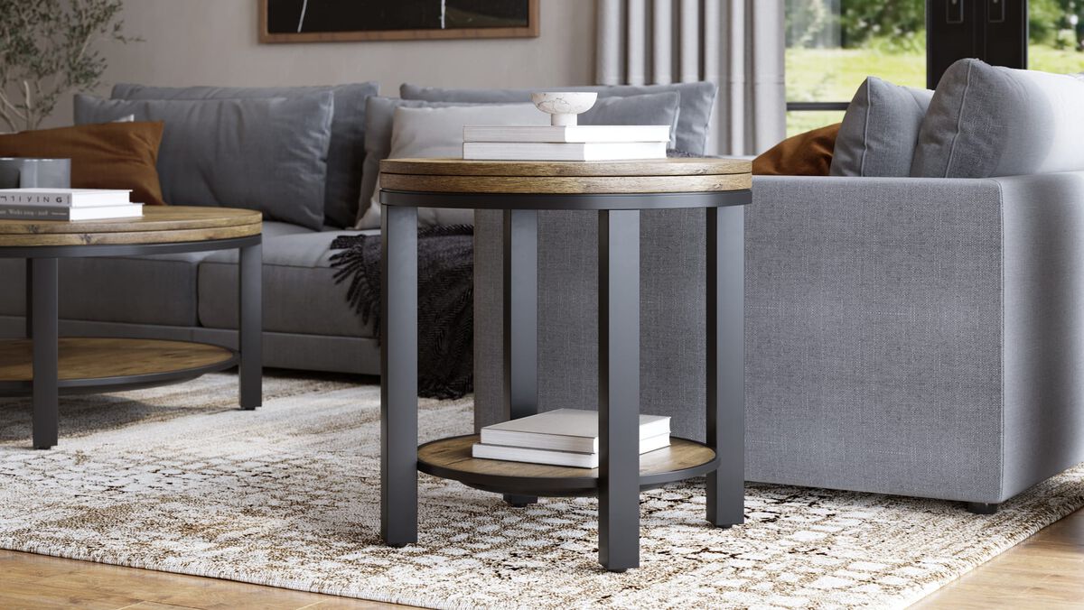 Canyon Round End Table